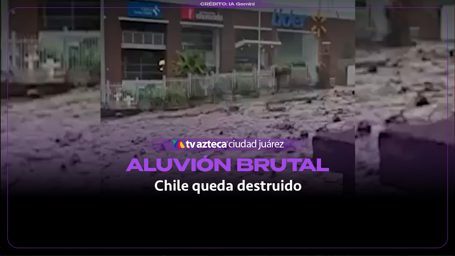 ¡Ni los autos resistieron! Violento aluvión golpea Santiago y deja un bebé lesionado