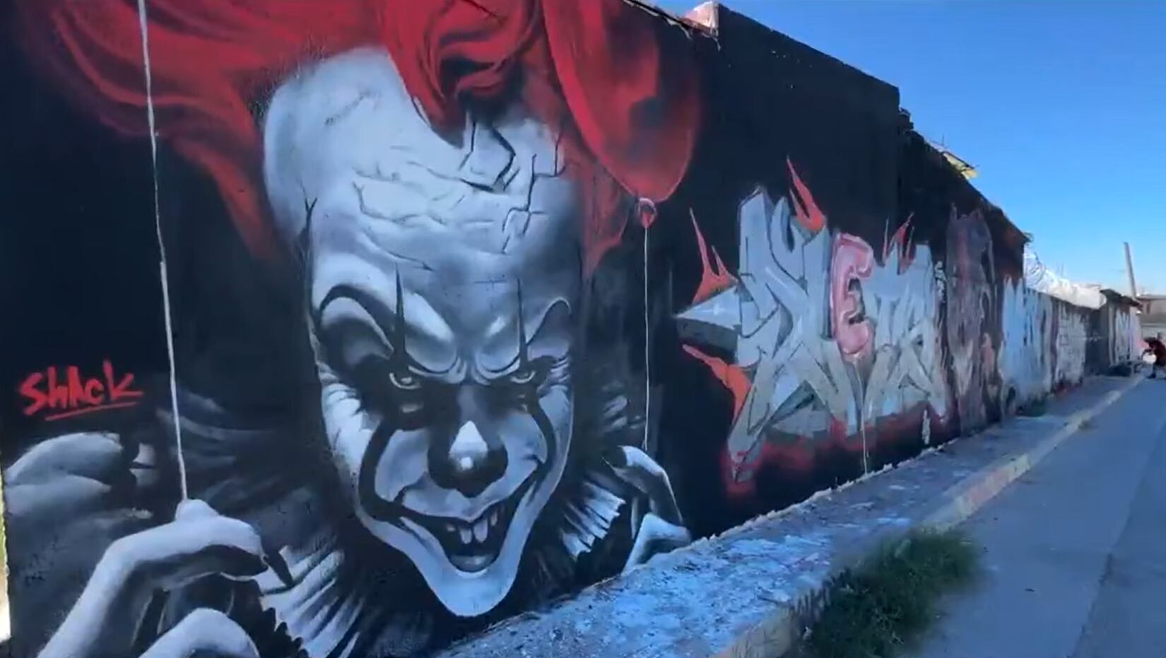 mural halloween