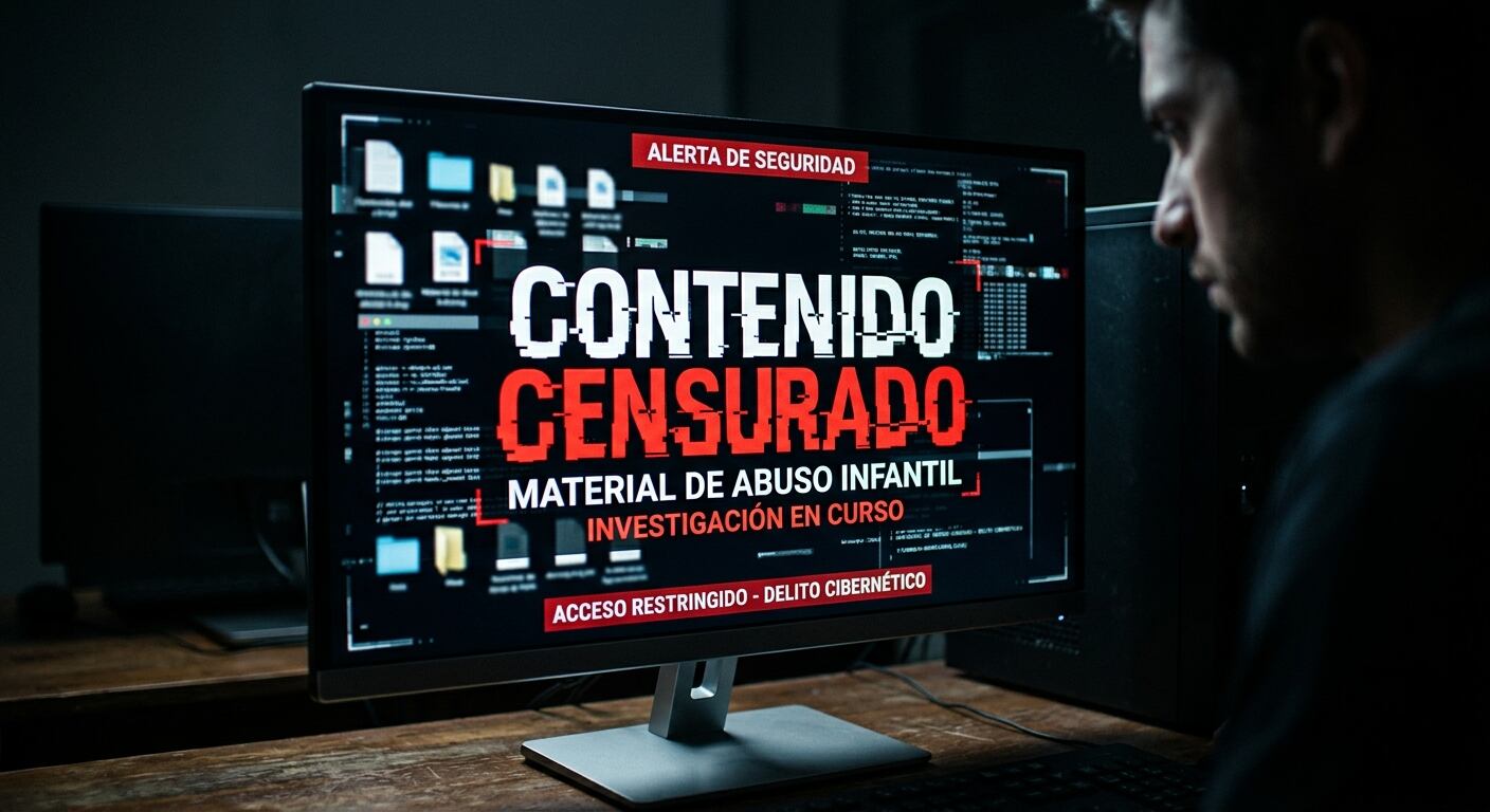 ¡ABERRANTE! Joven de 22 años años tenía múltiple material de abuso infantil; así fue cómo lo descubrieron