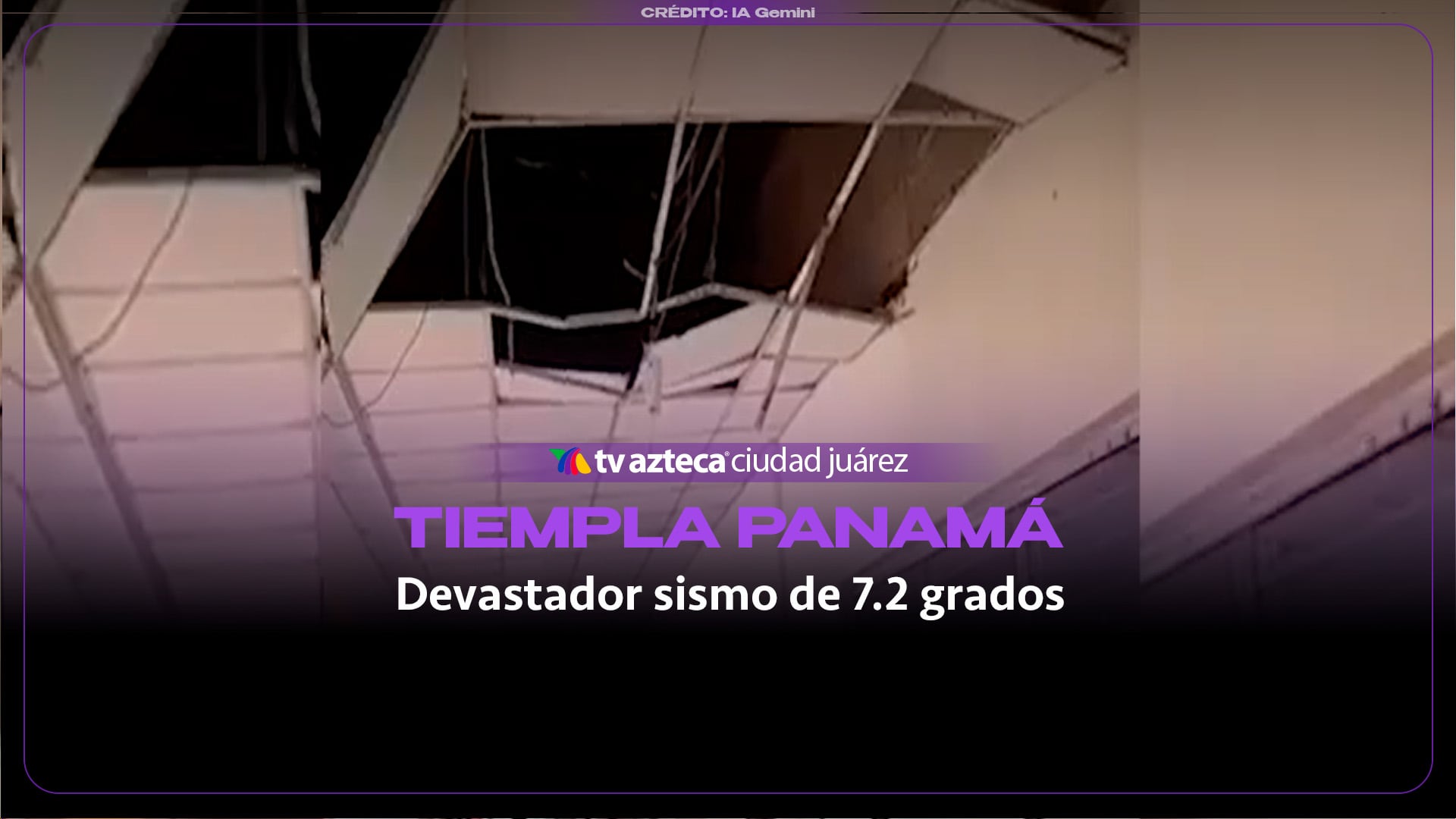 ¡Terremoto de 7.2 sacude Panamá! Reportan derrumbes y lanzan alerta por posible tsunami