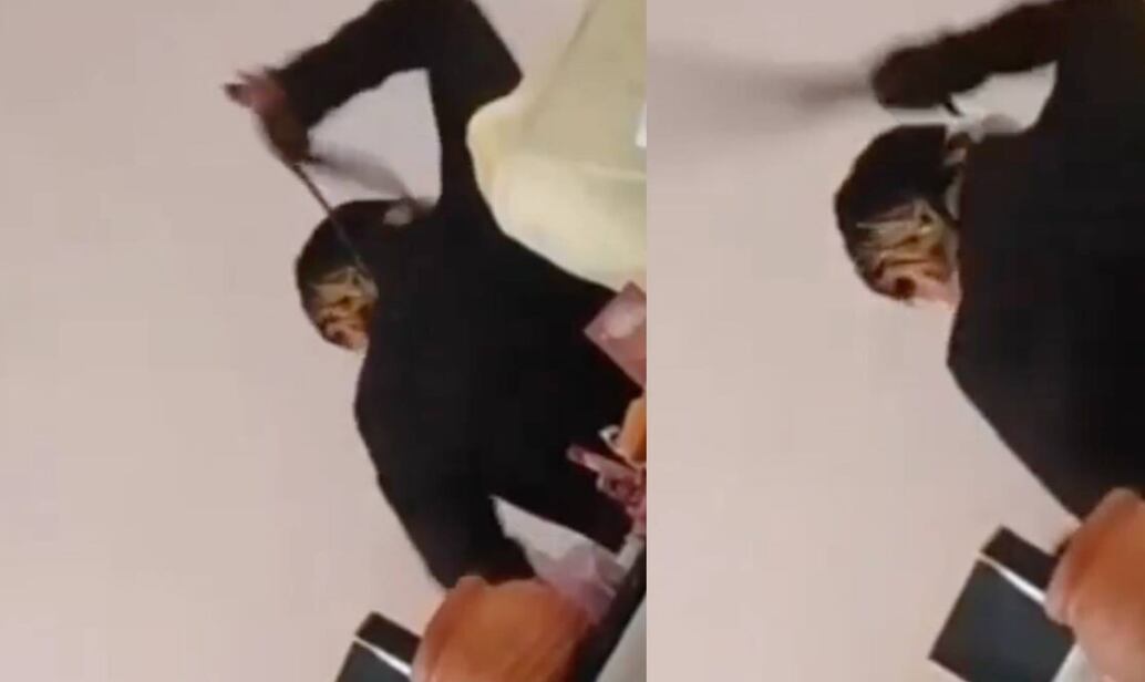 ¡Crueldad pura! Graban a madre golpeando a su hija de 14 años con Síndrome de Down en Juárez