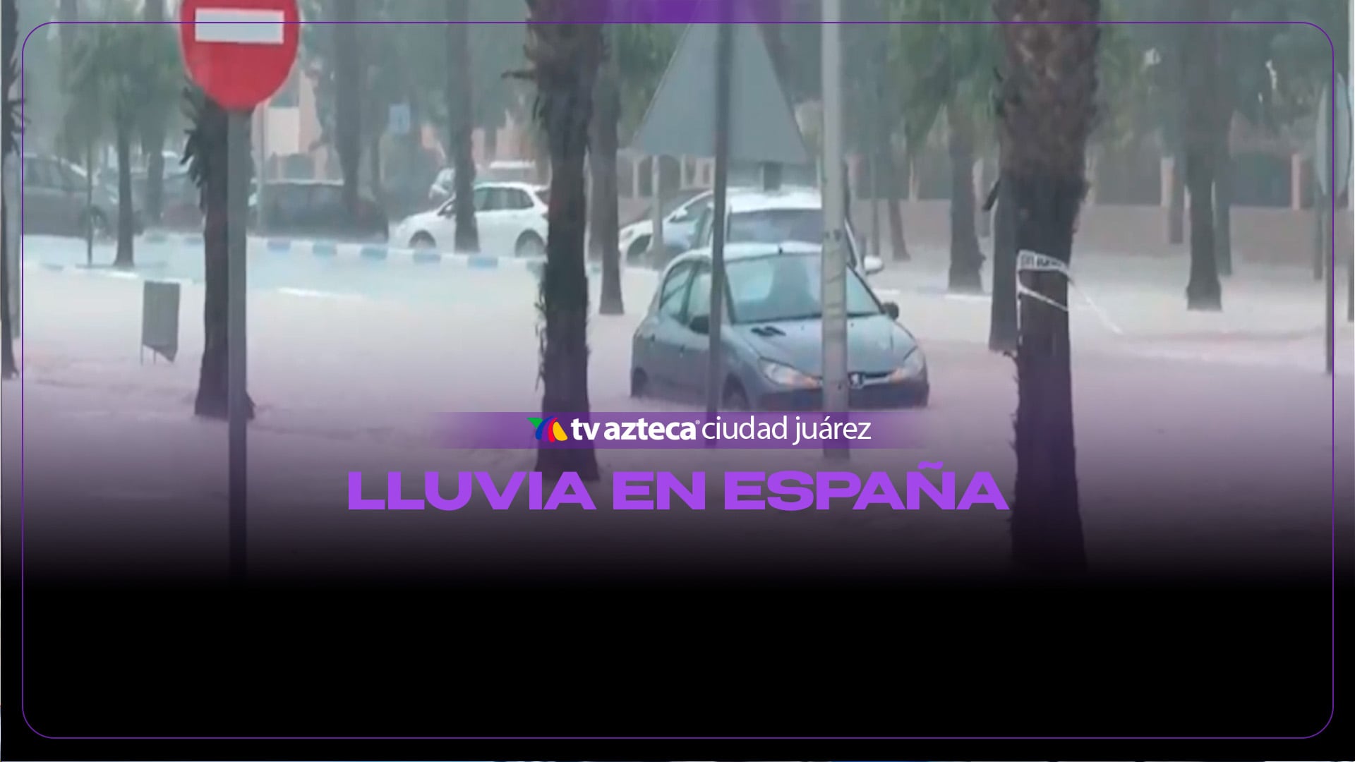 Lluvias torrenciales provocan inundaciones y suspensión de clases en España