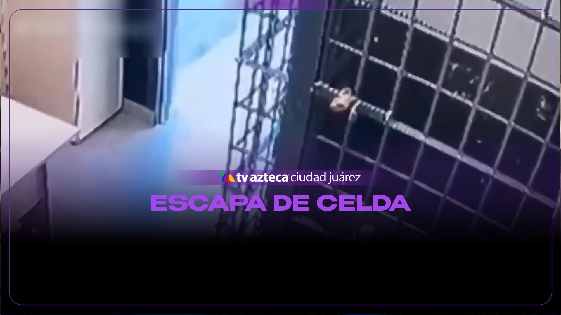 Recluso escapa de una celda por una abertura de 15 centímetros en Brasil