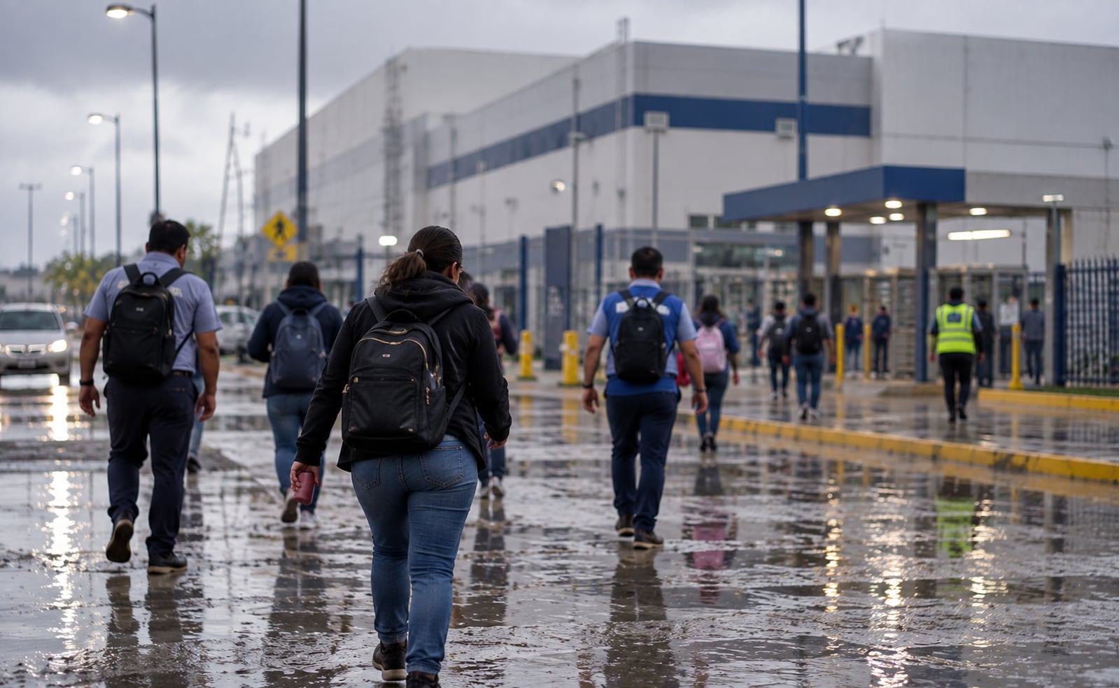 ¡HASTA LAS MAQUILAS CERRARON POR LAS LLUVIAS! ¿Podría nuevamente haber suspensión de labores en Ciudad Juárez mañana?