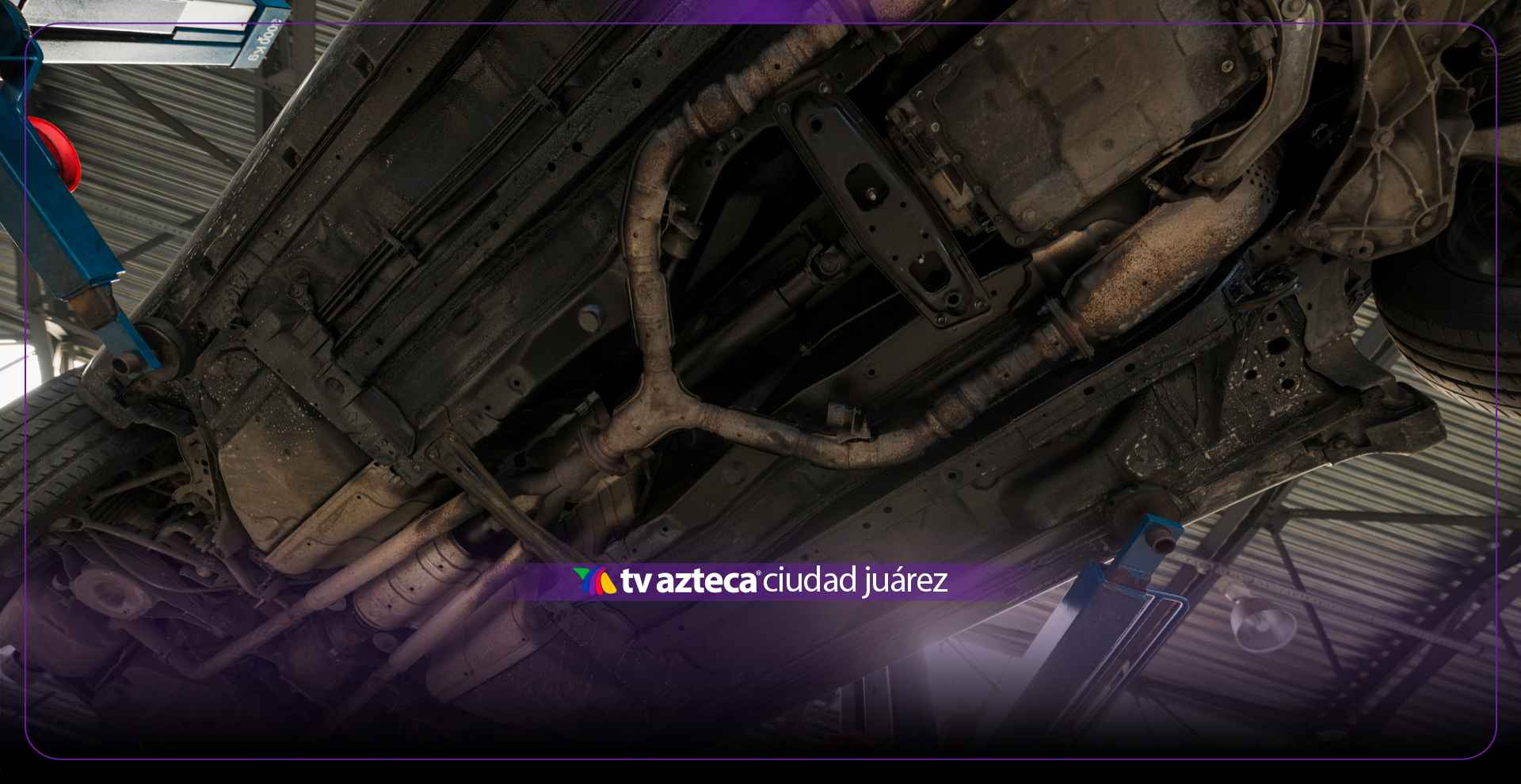 (VIDEO) ¡Con las manos en la masa! Captan a ladrones de catalizadores en esta colonia de Ciudad Juárez
